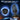Black 360-degree rotation and vibration device with space-themed background