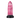 Artistic dildo featuring ridged pink silicone shaft with black monster-inspired base.